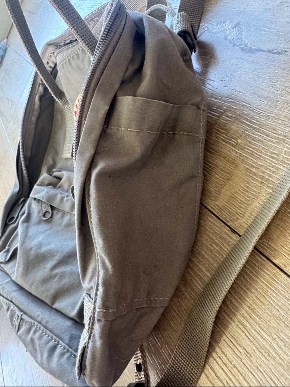 Mini Backpack in Gray - Picture 3 of 5